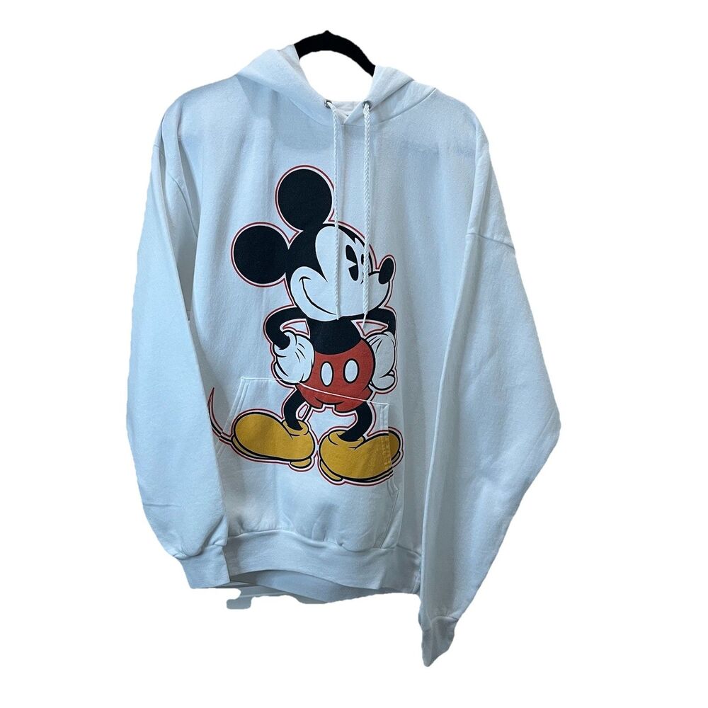 Disney Parks Exclusive Original Mickey Mouse Pullover Hoodie W Pocket Size XL